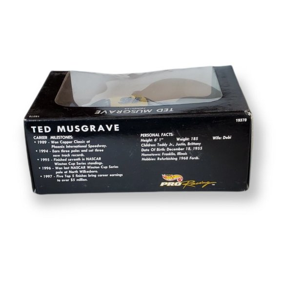 1997 Hot Wheels Pro Racing 1:43 Nascar #16 Primestar Ted Musgrave Car *open box - Picture 4 of 6